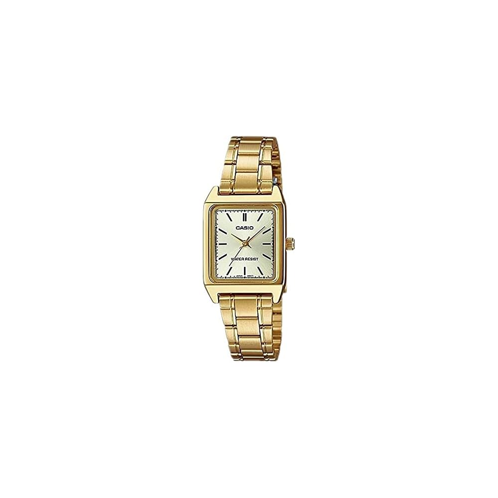Casio Quartz Women s Wristwatch LTP-V007G-9E Champagne Gold Elegant Design