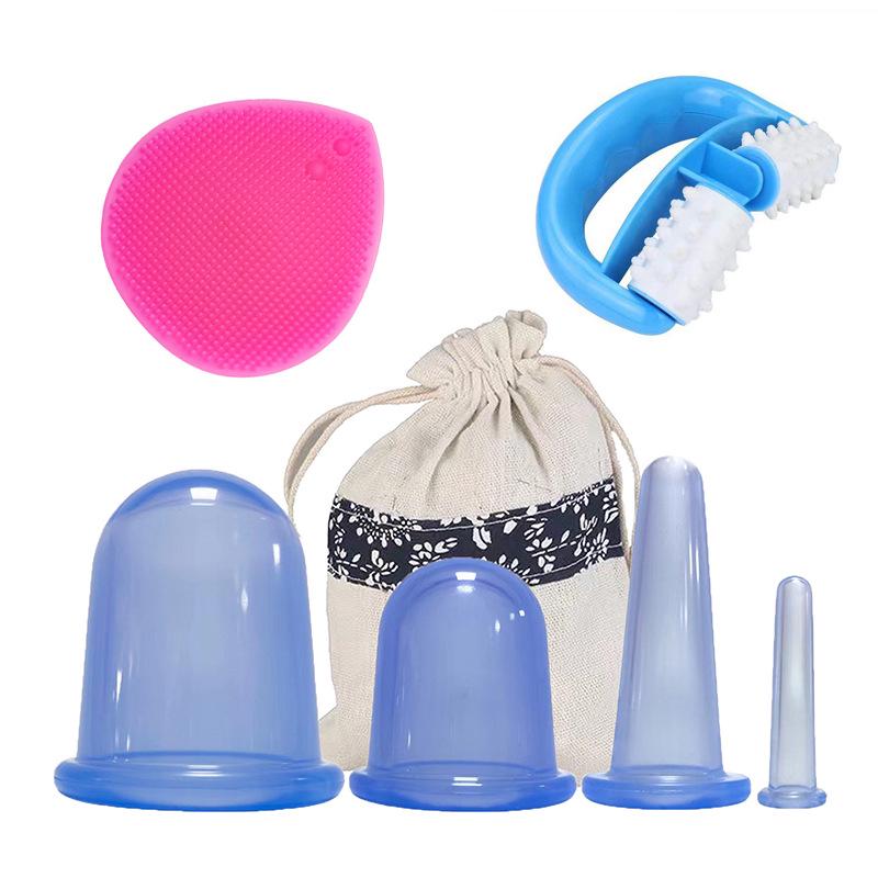 Transparent Silicone Face Massage & Moisture Cupping Device