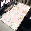 Korilakkuma Rilakkuma Cute Desk Mat Extended Anime Mousepad Computer Nonslip Large Mouse Pad Office Accessories Pc Table Carpet