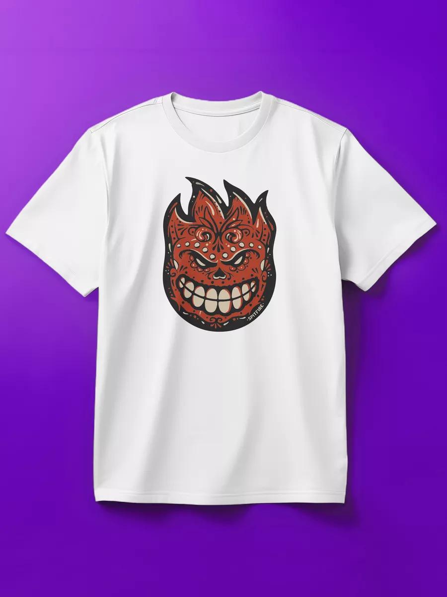 T-shirt with print SPITFIRE underworld S