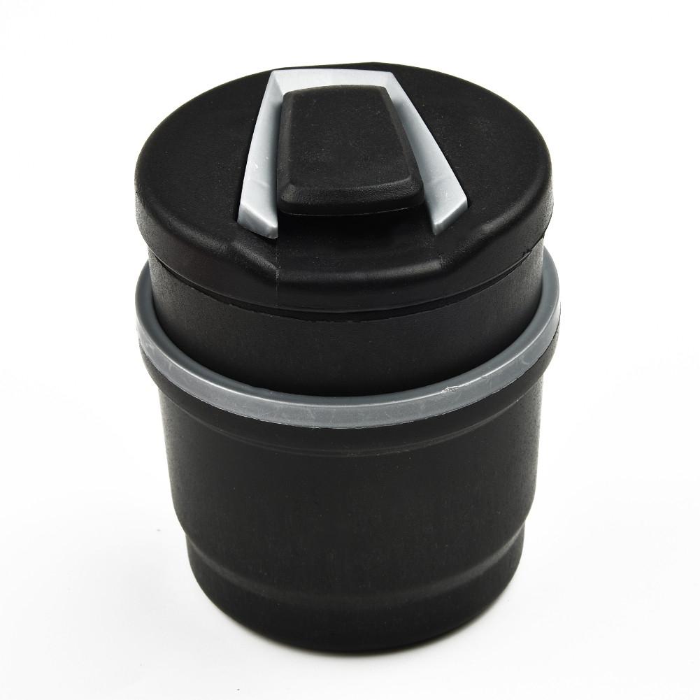 1X Schwarz LED Blau PKW KFZ Beleuchtung Autoaschenbecher Aschenbecher Familien