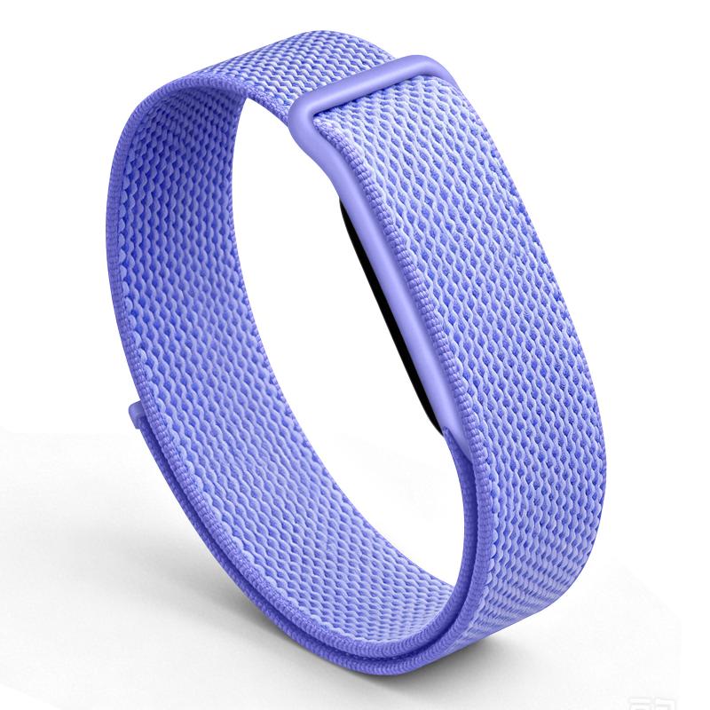 1 Pezzo Cinturino in Nylon Per Fitbit Air Traspirante Intrecciato da Polso Con Fibbia Cinturino di Ricambio Per Fitbit Air Fitness Tracker Band
