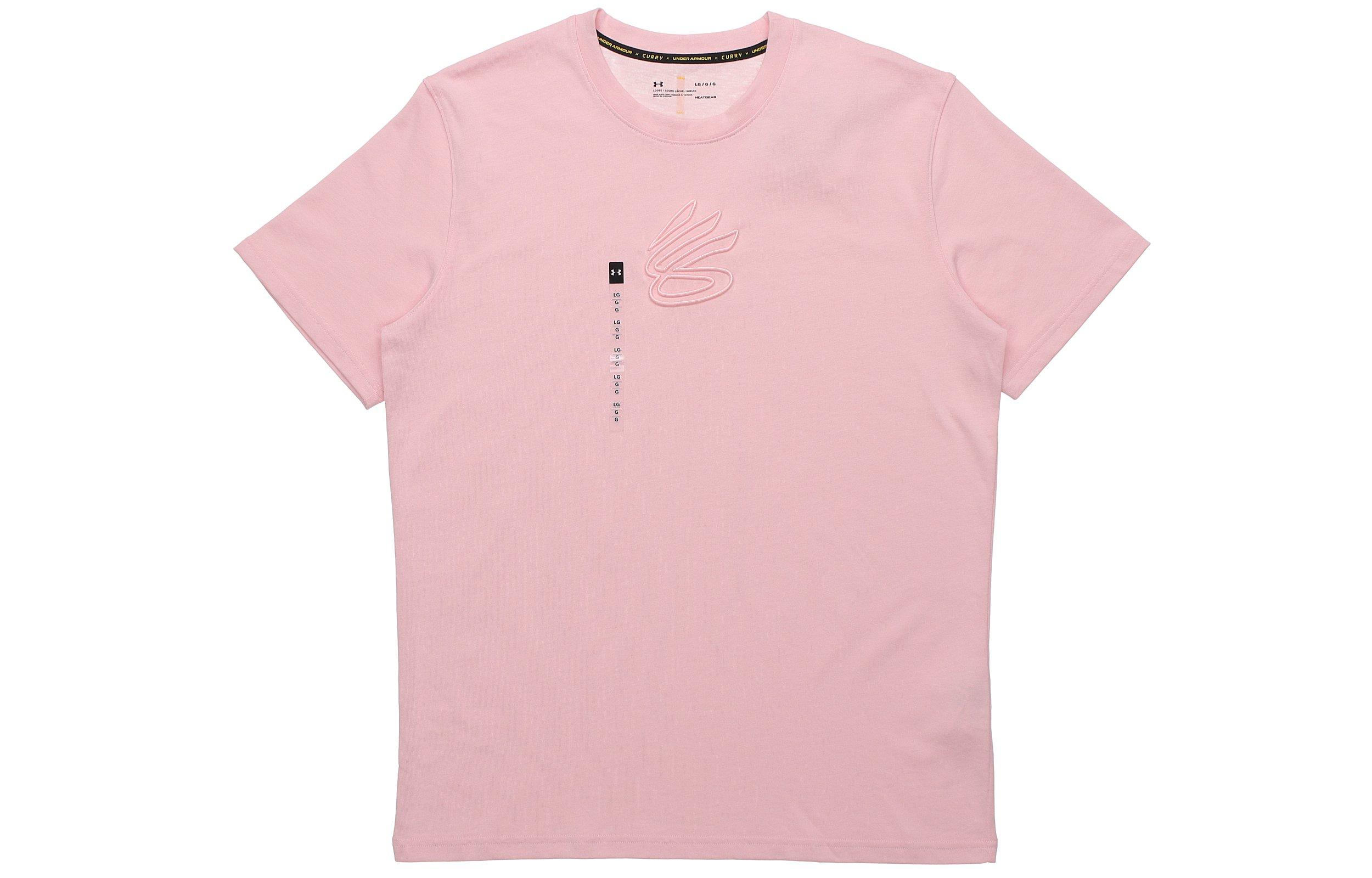 Under Armour T Shirt Men s Pink 1362005-658 XXL