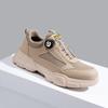 New Rotating Button Work Shoes Safety Sneakers Breathable Summer Male Boots Lightweight Indestructible Steel Toe Footwear