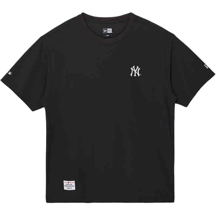 New Era Cool Summer Series MLB New York Yankees Breathable Lightweight Reflective Print Design Versatile Casual Short Sleeve T-Shirt 14529281