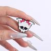Devil Skull Doll Enamel Pins Custom Punk Bat Brooches Lapel Badges Clothes Gothic Jewelry Gift for Kids Friends