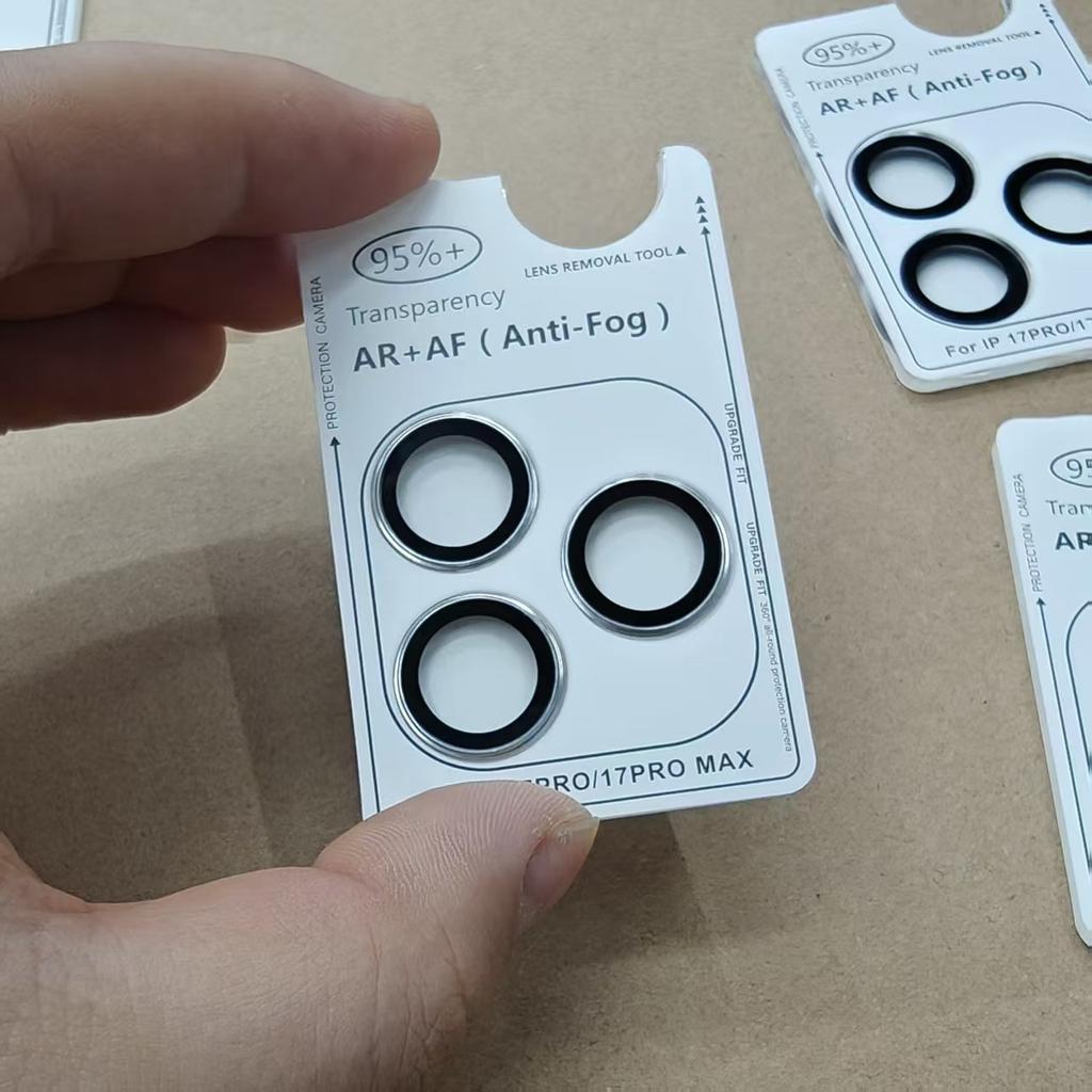 High Definition Lens Protective Film For iPhone17 17Air 17Pro 17ProMax Back Camera Tempered Glass Protector Case Easy To Install