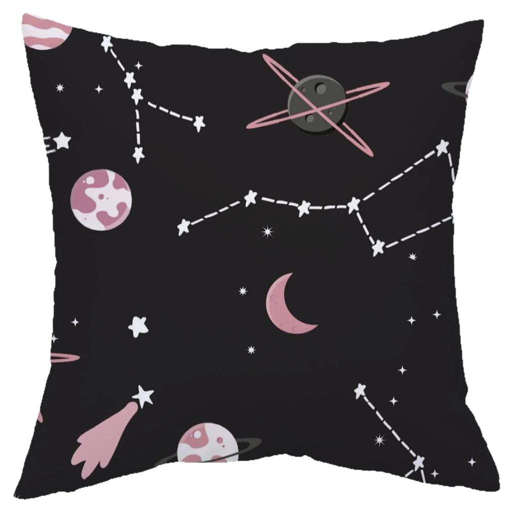 Universe Sun Planet Decorative Pillowcase Living Room Office Home Pillowcase Car Ornaments