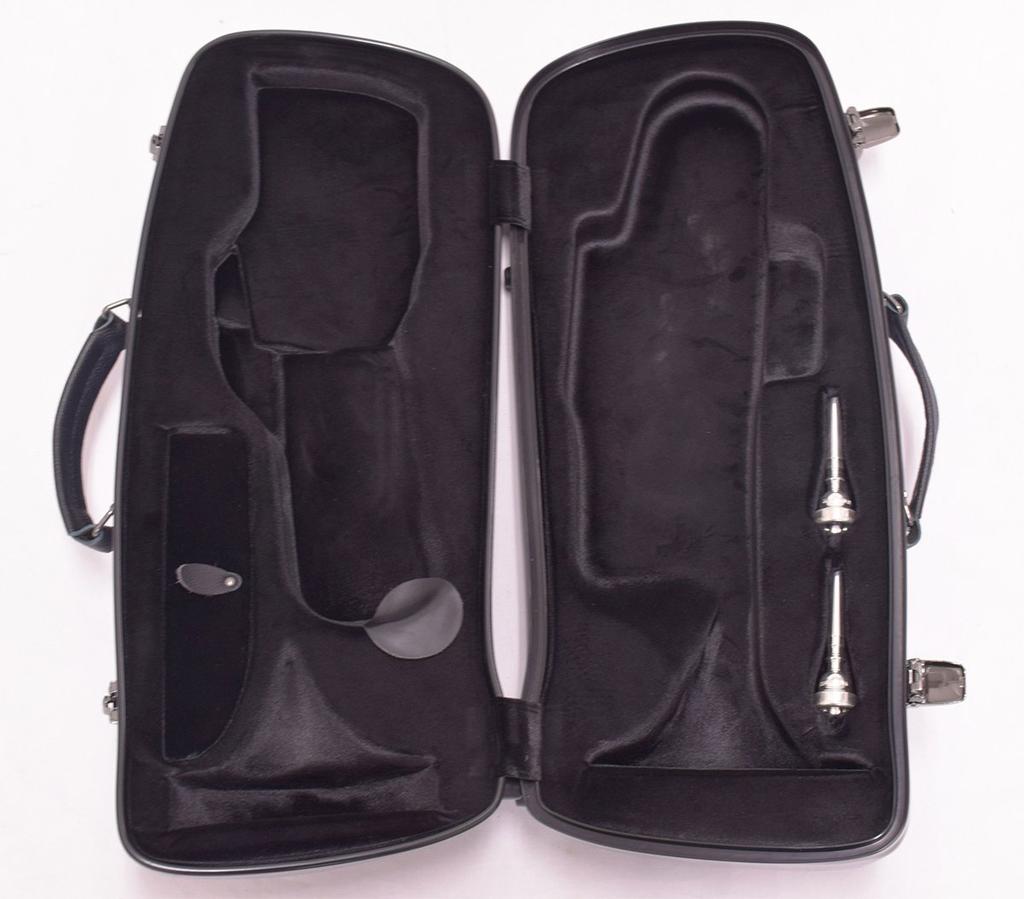 Vivace Trumpet Case Polycarbonate Exterior Royal Blue Color