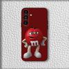 M-MS Chocolate Phone Case For Samsung Galaxy A20,A21s,A22,A31,A32,A52,A53,A72,73,A80 Soft Black Cover