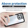Phone Case for Honor 70 Lite 5G/Play 30 5G/X8 5G/X6 4G/Play6C 4G/X8a 4G/X6s 4G,TPU+Acrylic Clear Back Cover