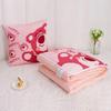 Happy Strawberry Bear 2-in-1 Pillow Blanket