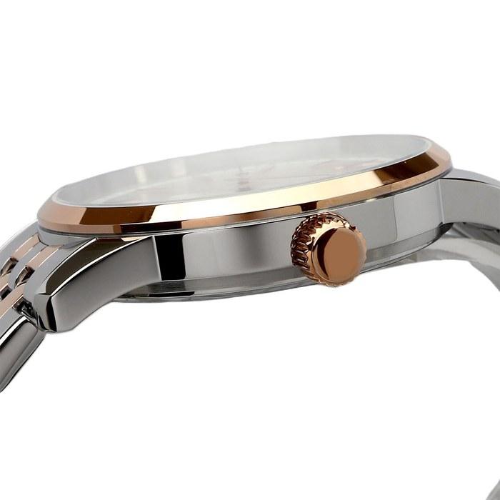 [Citizen] Moon Phase Analog Quartz Men's Watch AK5006-58A Silver & Pink Gold