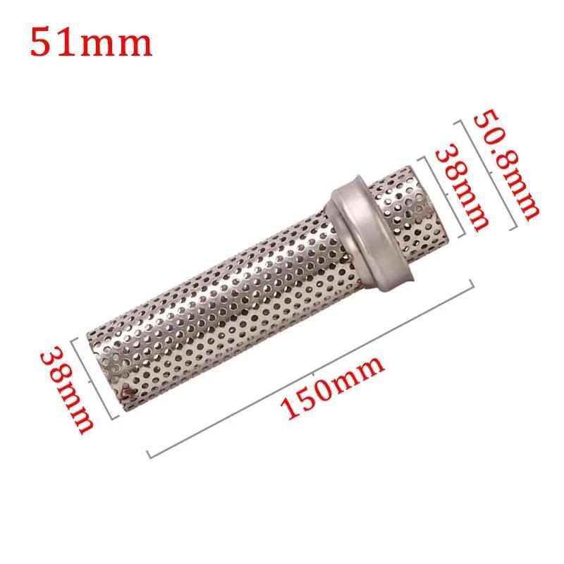Universal Motorcycle Exhaust DB Killer 51mm 60mm Slip On Catalyst Noise Eliminator for Off-Road Motorbike Use