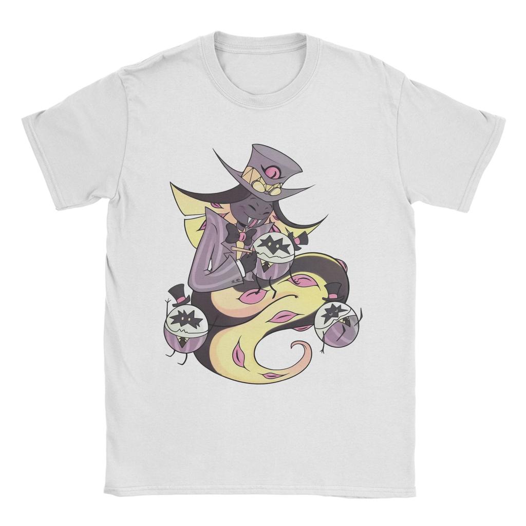 Men's Sir Pentious Hazbins Hotels T Shirts  Pure Cotton Clothes Casual Short Sleeve Round Neck Tees Summer T-Shirts