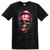 Kurukafa Beyin T Shirt Yaratıcı Grafik Sanat Tasarımı Havalı Korku Tişört