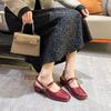 Woman Mary Jane Shoes With Medium Heels Square Toe Closed Sandals for Women Chic and Elegant On Offer Daily Vip Sale Casual Shoe
