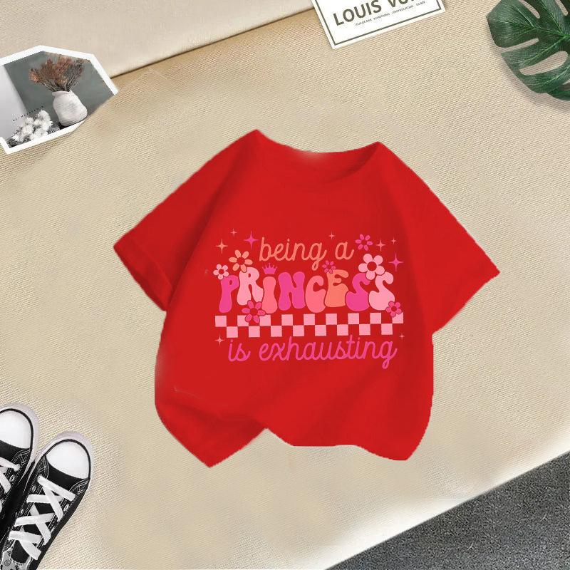 Children T-shirt Cute Animals Printed Kids 100% Cotton Tops 2-13Y O-Neck Short-sleeve T-shirt
