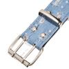 Versatile Retro Punk Star Belt Double-breasted Y2k Pin Buckle Belt Hip-hop Style Hollowed Out Belt Women Waist Accessories