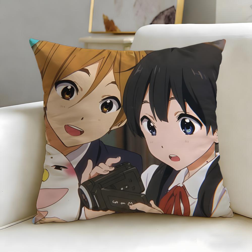 classic anime Tamako Market Cushion Cover Soft & Easy-Wash Pillow Case – Versatile for Couch, Bed, Travel and Office
