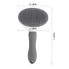 Self-cleaning Pet Hair Remove Comb Cat Slicker Brush Pet Hair Removal Comb For Cats Grooming Brushes Dog Combs Cat Accessories