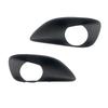 Fog Lamp Frame Front Bumper Fog Light Bezel Cover Trim Fit For Toyota Yaris Sedan 2007 - 2013 4Door Fog Lamp Cover