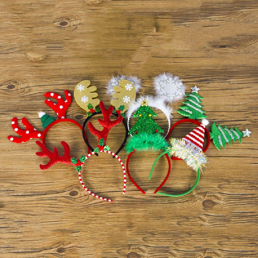 Antlers Headwear Christmas Decorations Hair Band Christmas Headband Christmas Hairpin