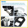 FR3Z-16700-B FR3Z16700B Car Engine Hood Latch Lock for Ford for Mustang 2015 2016 2017 2018 2019 Hood Latch Assembly Replaces FR3Z-16700-A FR3Z16700A