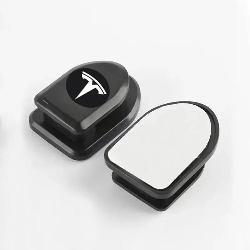 Car Sticker Tesla Car Accessories Car Remote Key Emblem Logo Sticker Decoration Decals for Tesla Model 3 Roadster Model S Model