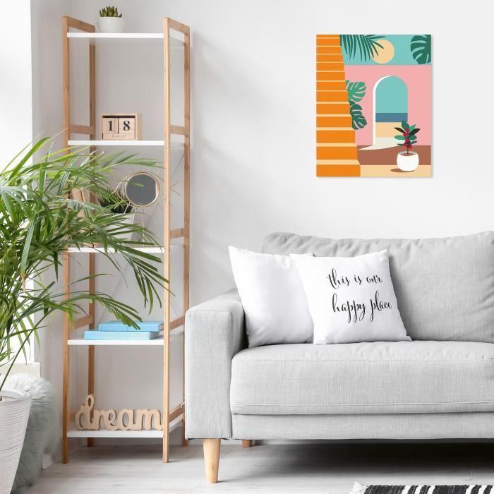 Creart 24x30 cm vacation mode, adulte, peinture par numéros, 25524, ravensburger