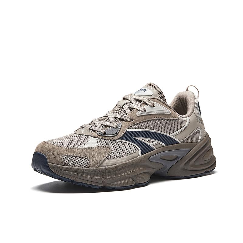 Anta Retro Dad Shoes Beige Gray Blue Men 912518803-4
