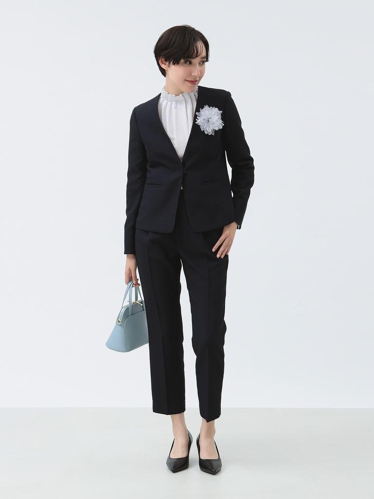 B:MING LIFE STORE by BEAMS Women's Stretch Pants (S-L) Navy Medium