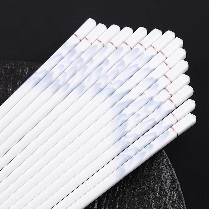 Ru Han Thousand-Mile Rivers and Mountains Ceramic Chopsticks Set