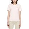 Logo Patch Round Neck Short Sleeve T-Shirt Women T-shirts QW00109KJ7026-0448