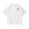 2025 Summer Cartoon Tennis Rabbit Print Couple T-Shirts Tee for Men Women Casual Loose Short Sleeved Tshirts Top