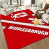 1PC Middlesbrough Football Club Crest Floor Mat for Living Room, Game Rooms, Office, Bedroom, Office Floor Mat Playful Design, Christmas fan gifts