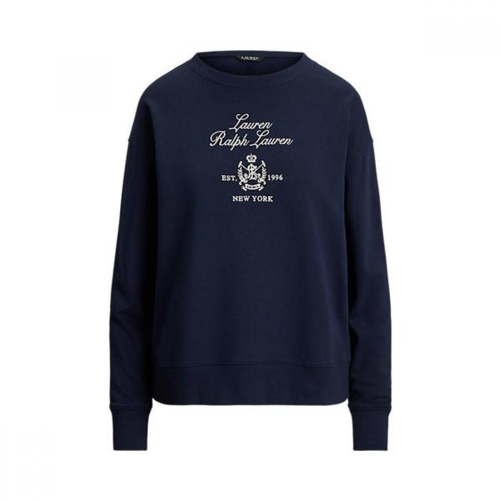 Lauren Ralph Lauren Fleece Pullover Embroidered Crest Wmlrknis6820216410