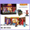 Five Nights At Freddys Conjunto de Cena com Blocos de Construção de Brinquedo Com Mini Figuras Para Brincadeira Criativa e Coleção Colecionável