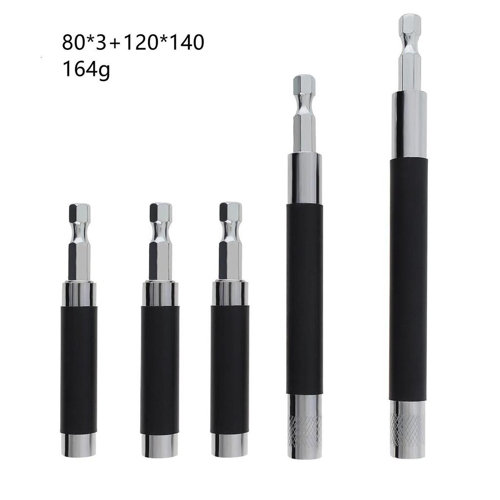 Magnetic 1/4 Hex Self-Locking Drill Extension Rod, 6.35mm