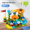 Large Particle Versatile Track Blocks Compatible with LEGO for Children Aged 3-6