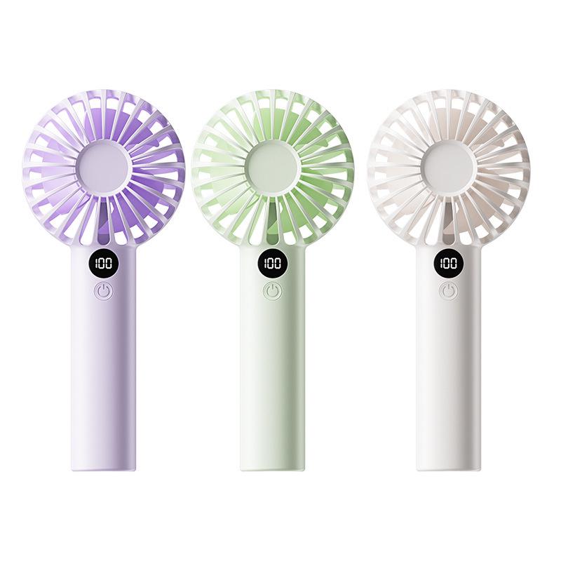 Portable Rechargeable Mini Fan: Handheld USB-Powered with Long Battery Life