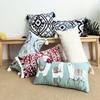 Farmhouses Throw Pillow Cover Animal Pattern Pillow Case Tassels Cushions Cover X3UC