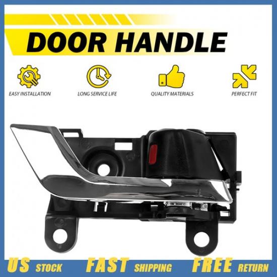 Interior Door Handle For 2008-13 Toyota Highlander Front Passenger Silver lever