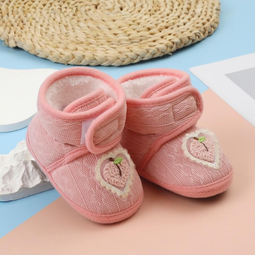 Cotton Newborn Baby Shoes Warm Infant First Walking Shoes Durable Baby Footwear