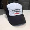 Fashion niche five-piece hat Korean version embroidered letter cap women's summer thin quick-drying couple baseball cap men show small face