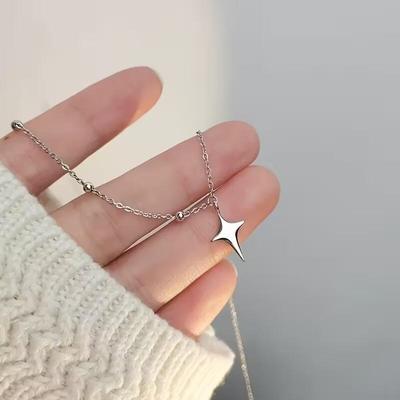 Sparkling, Shining Necklace Surgical Pendant Women's Accessories