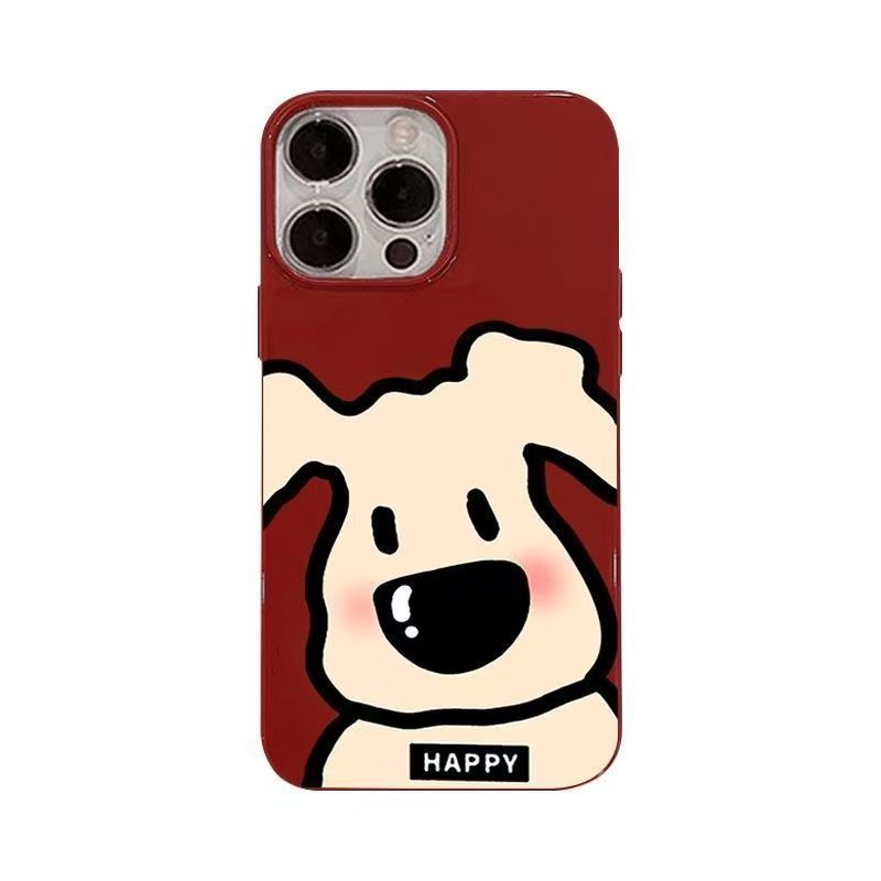 

Cute Puppy for IPhone15promax for Apple 14 Mobile Phone Case 11 New Model 15pro Cute 12 For Apple 7/For Apple 8