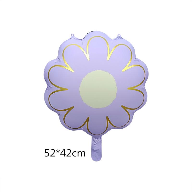 Barevný kreslený hliníkový balónek ve tvaru motýla pro narozeninovou dekoraci