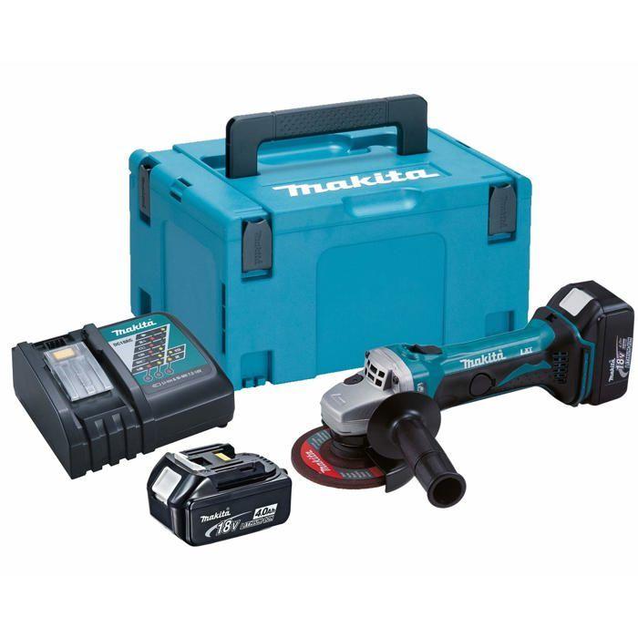 Meuleuse disque DGA452RMJ Makita - 115mm - 18V - Sans fil