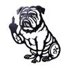Metal Dog Garden Decor Multifunction Funny Easy Install Statue Black Puppy Garden Stake for Outside Party Walkway Lawn Backyard